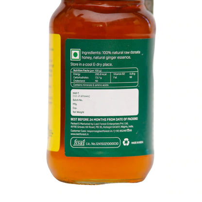 Ginger (Multi Floral) Honey - Last Forest - 250gm