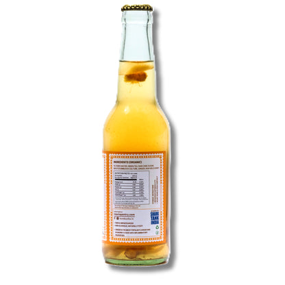 Kombucha | Ginger Honey Kombucha - Raw &amp; Unpasteurized - Non Alcoholic - No Added Flavours &amp; No Preservatives - MAVI’s - 300ml