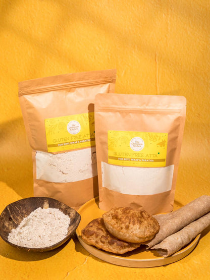 Flour | For Roti Wrap &amp; Paratha (Flour Is Made Using Millets) – Vegan, Gluten Free, PCOS Friendly &amp;amp; Refined Sugar Free – The Cinnamon Kitchen – 500gm