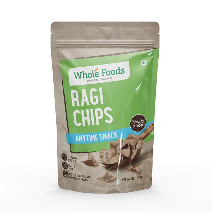 Chips | Ragi Chips - Gluten Free - Whole Foods - 100gm