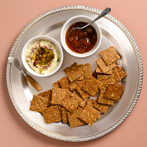 Crackers | Gluten-Free Multiseed Crackers -Crunchy Cracker,  Baked Cracker -No Preservatives– Vivanda– 125gm