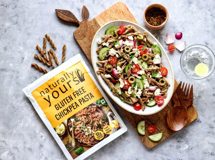 Pasta | Chickpea Pasta - Gluten Free, No Artificial Colors, Preservatives, Maida, Oil & No Added MSG - Naturally Yours - 200gm