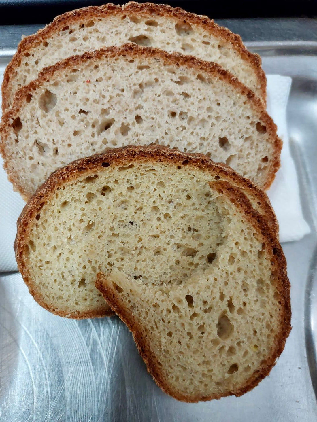 Gluten Free Bread | Rice &amp; Buckwheat Bread – Vegan, No Bread Improver, Emulsifiers, Stabiliser, No Preservatives &amp; No Flavour Enhancer Or No Refined Sugar – Nature’s Soul – 500gm