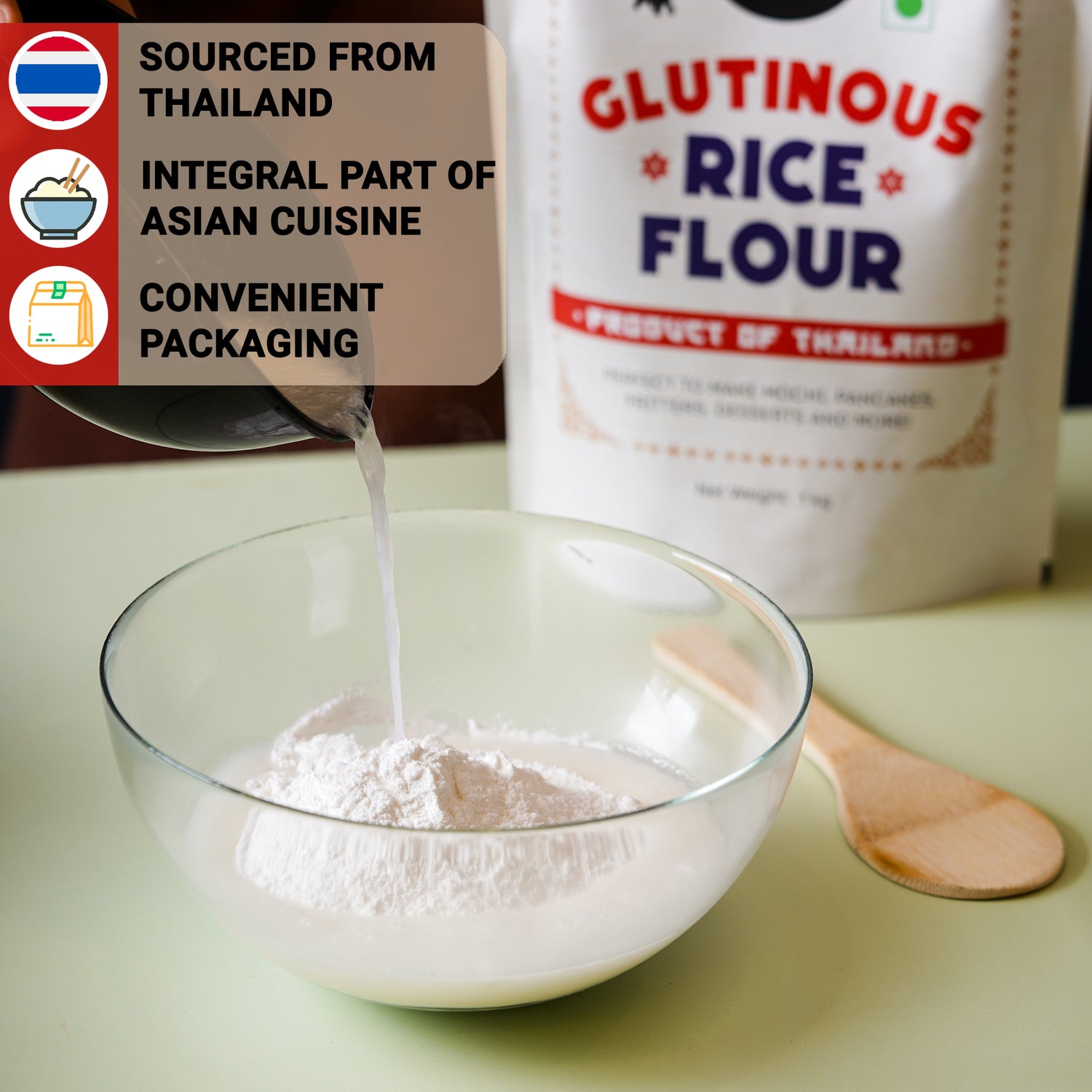 Glutinous Rice Flour - Urban Platter 1000gm naturessoulshop Glutinous Rice Flour - Urban Platter 1000gm naturessoulshop