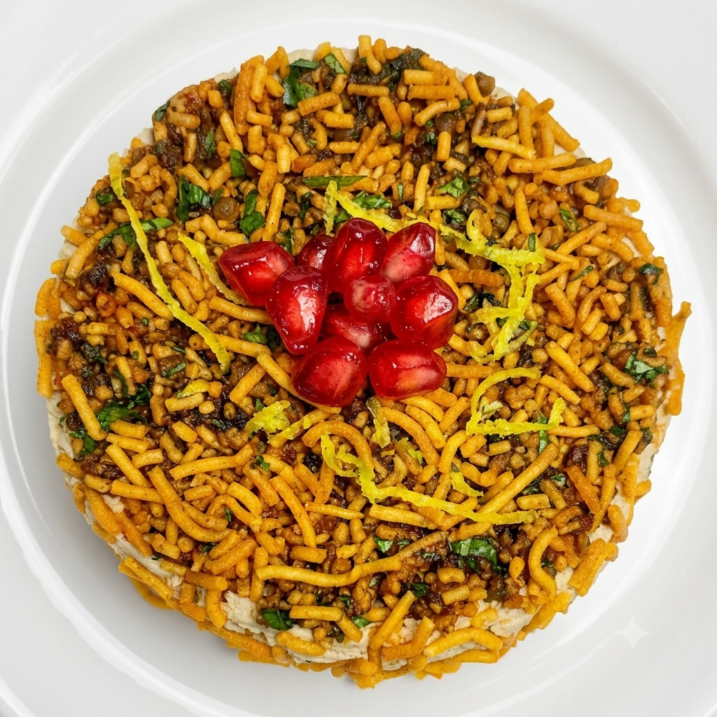 Cheese | Aloo Bhujia Spiced Goat Cheese Wheel - Fresh Marinated  - No Preservatives - Nature&