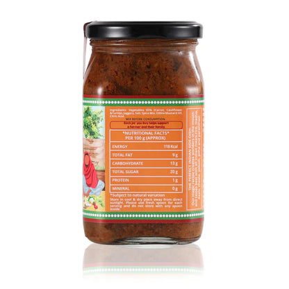 Gobhi Gajar Shalgum Pickle – The Little Farm - 400gm