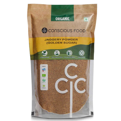 Sugar | Organic Golden Sugar - Conscious Food - 500gm