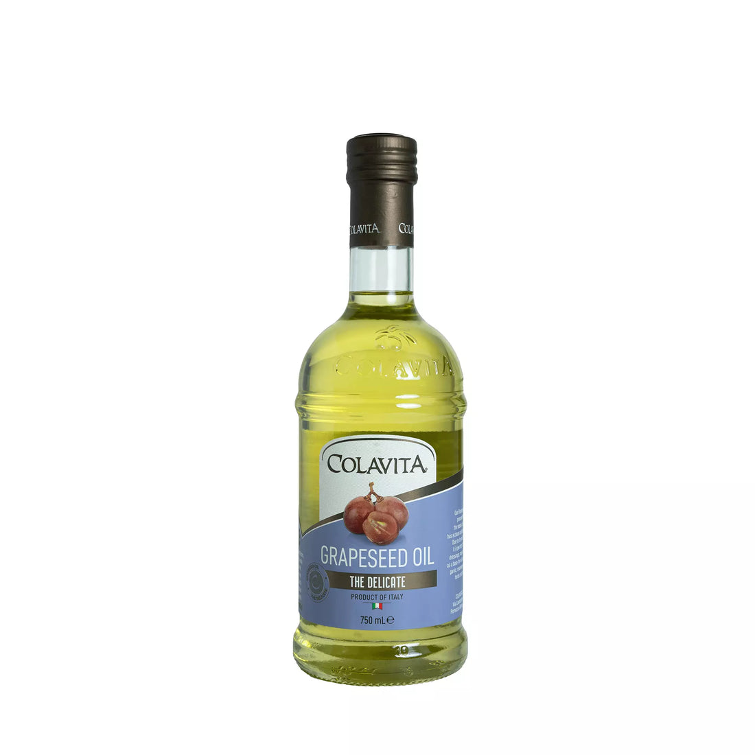 Grapeseed Oil | (Pressed From The Seeds Of Grapes) - Natural - Italy - Colavita - 750ml