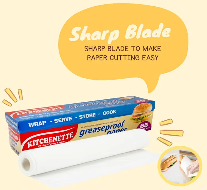 Greaseproof Paper – Kitchenette – 65meters