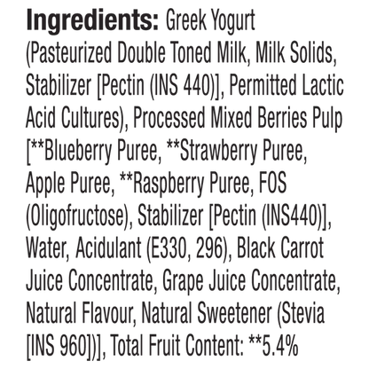 Greek Yogurt Strawberry - Zero Added Sugar &amp;amp; High Protein – Epigamia - 110gm