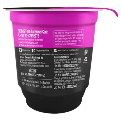 Greek Yogurt Strawberry - Zero Added Sugar &amp;amp; High Protein – Epigamia - 110gm