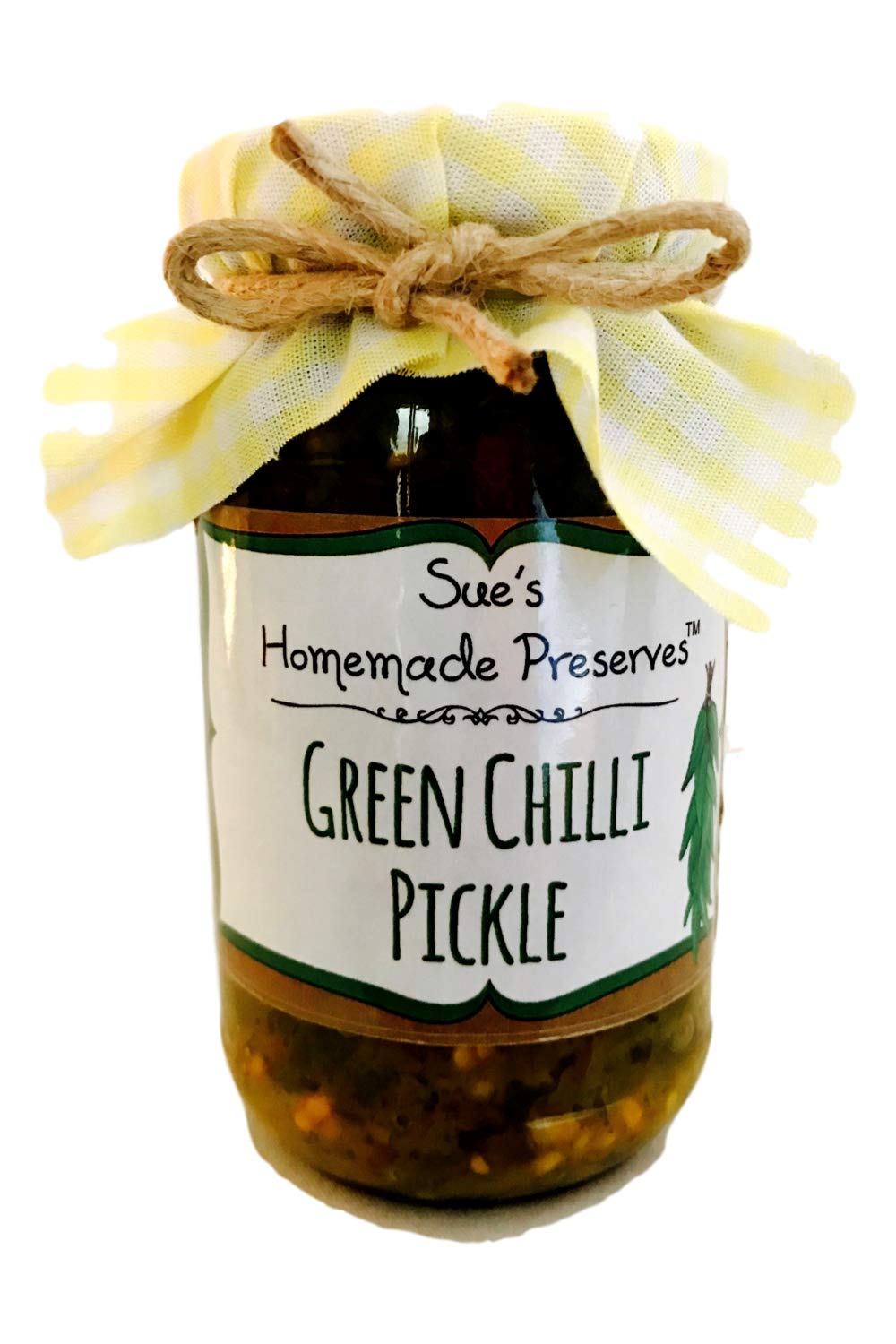 Green Chilli Pickle - Sue&