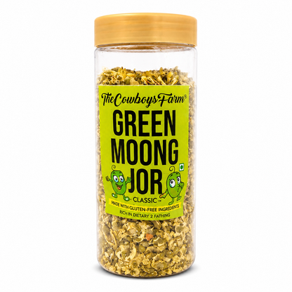 Moong Jor | Green Moong Jor (Classic) - Roasted - Gluten Free, No Msg &amp; Preservatives Free – The Cow Boys Farm - 170gm