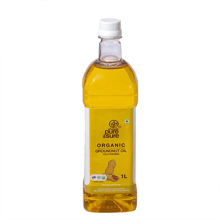 Peanut Oil | Cold Pressed - Pure and Sure - 1000ml