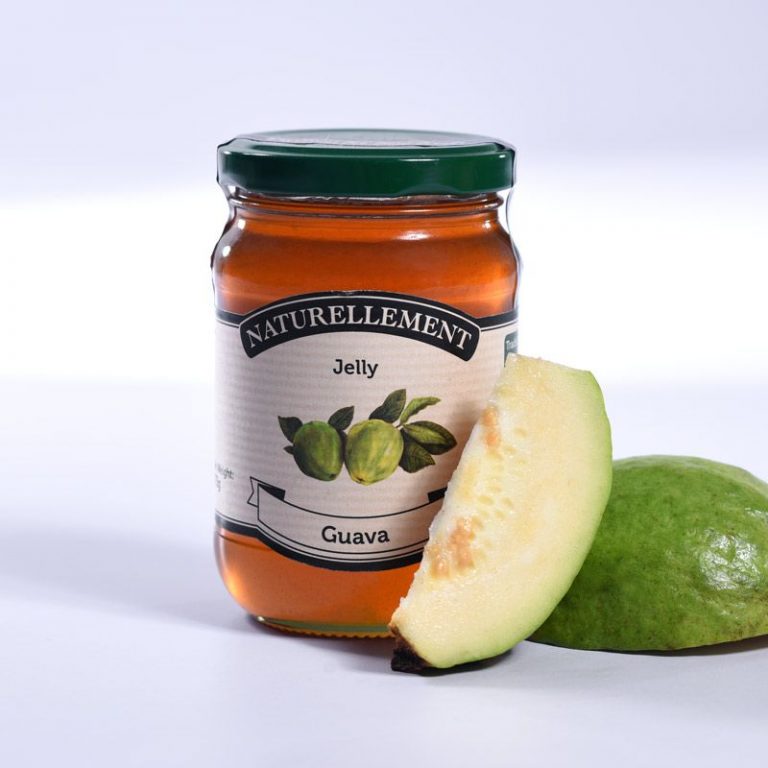 Jelly | Guava Jelly- No Artificial Flavors, Colors or Preservatives Naturellement - 375gm