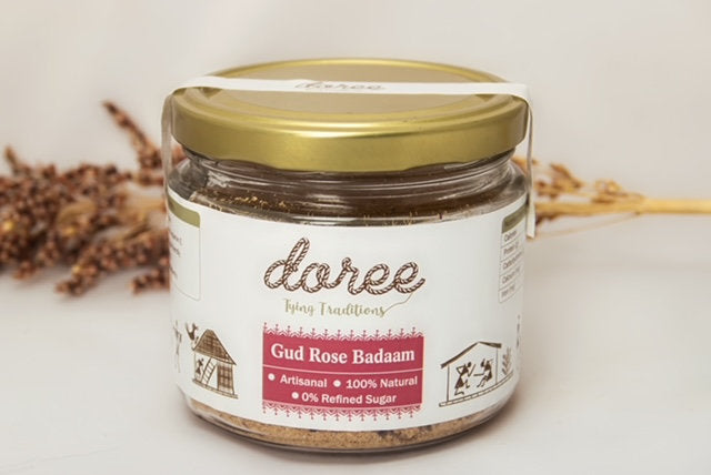 Gud Rose Badam – Refined Sugar Free – Doree – 200gm
