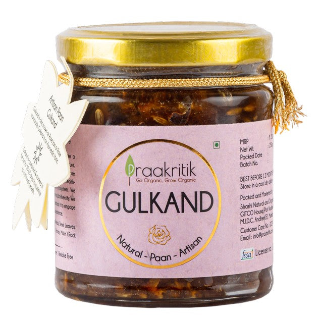 Gulkand - Natural - Paan – Praakritik – 250gm