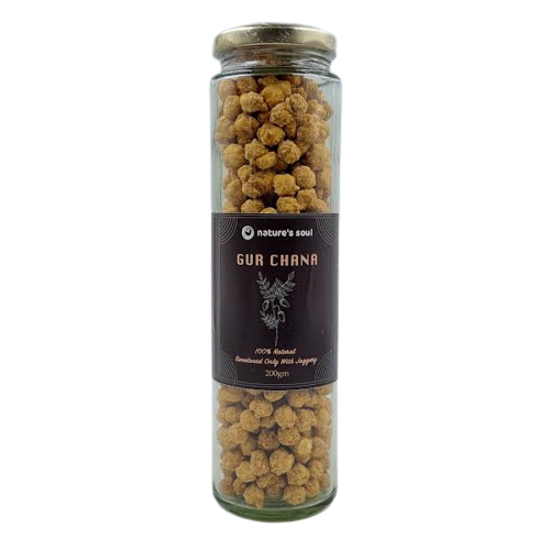 Gur Chana (Sweetened Only With Jaggery) - Nature&