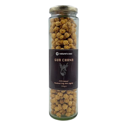 Gur Chana (Sweetened Only With Jaggery) - Nature&