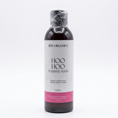 Feminine Wash | Hoo Hoo Feminine Hygiene Wash - No Harsh Chemicals &amp; No Sulphates - Bon Organic - 200ml