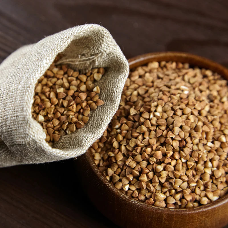 Buckwheat Groats | Hulled - Gluten Free &amp;amp; High In Protein - Zama Organics - 1000gm