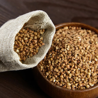 Buckwheat Groats | Hulled - Gluten Free &amp;amp; High In Protein - Zama Organics - 1000gm
