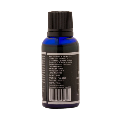 Hair Serum | Hair Detangling Fluid (With Amla, Methi &amp;amp; Vitamin E) - For All Hair Types - Organic - Damage, Frizz Control &amp;amp; Nourishing Adds Gloss - Rustic Art - 30ml