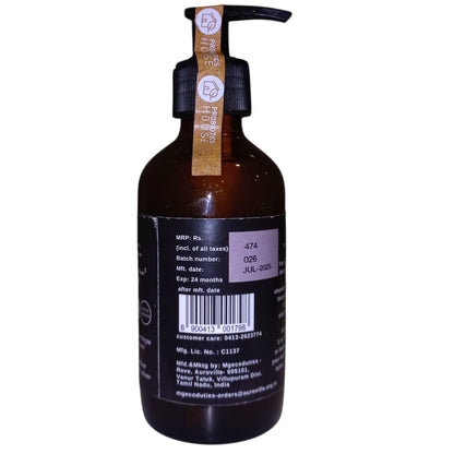 Hair, Face, Body Wash | Sandalwood - Prebiotic - Vegan, Chemical Free &amp; Palm Oil Free - Probiotic House - 200gm