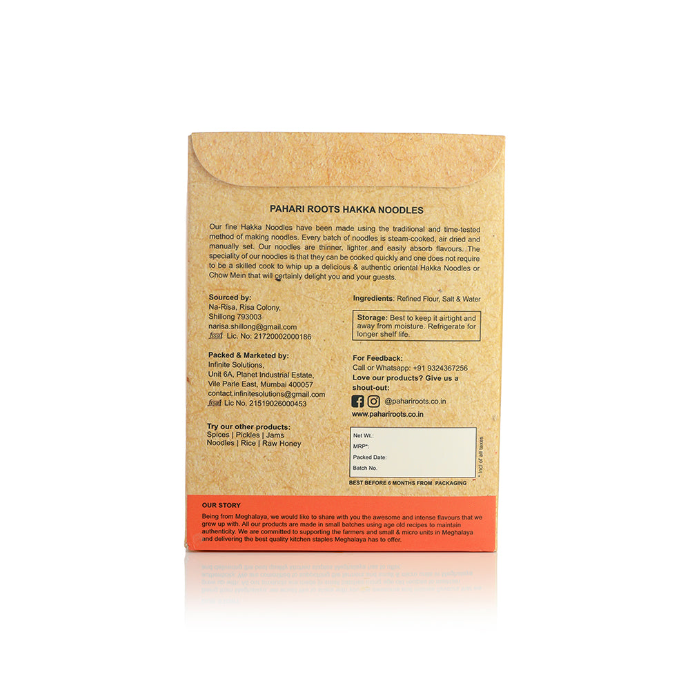 Thin Hakka Noodles - Pahari Roots - 300gm
