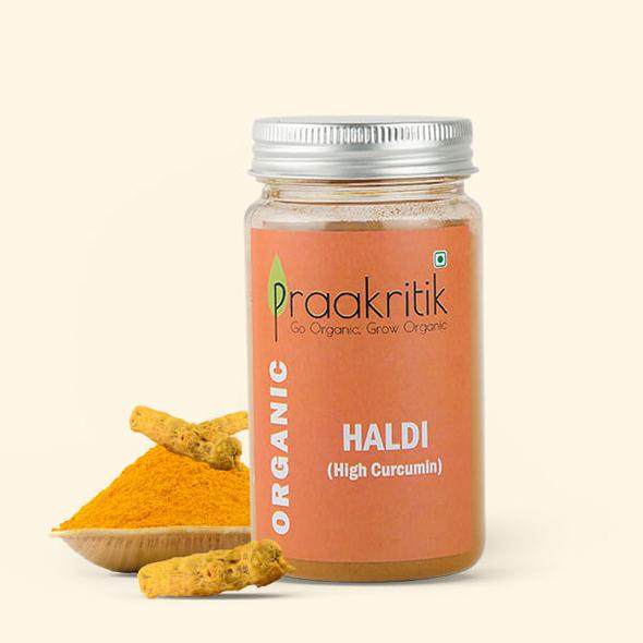 Turmeric Powder | Haldi Powder - USDA Organic - Praakritik – 100gm