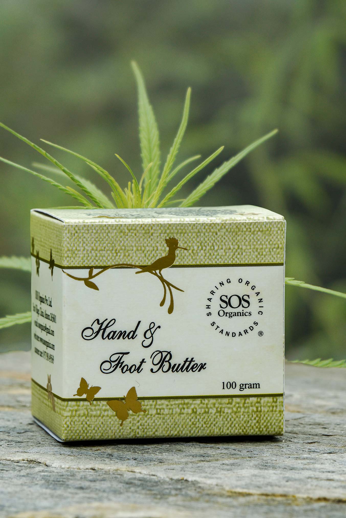 Hand &amp;amp; Foot Butter - SOS Organics - 100gm