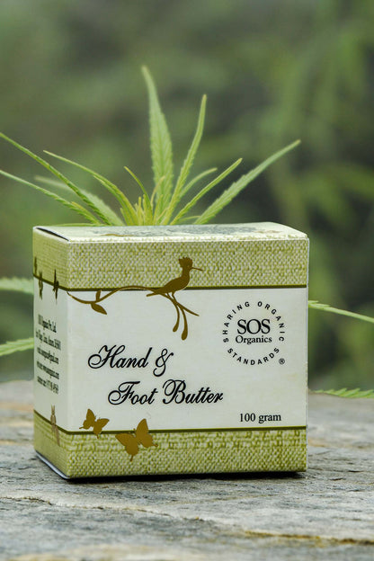 Hand &amp;amp; Foot Butter - SOS Organics - 100gm