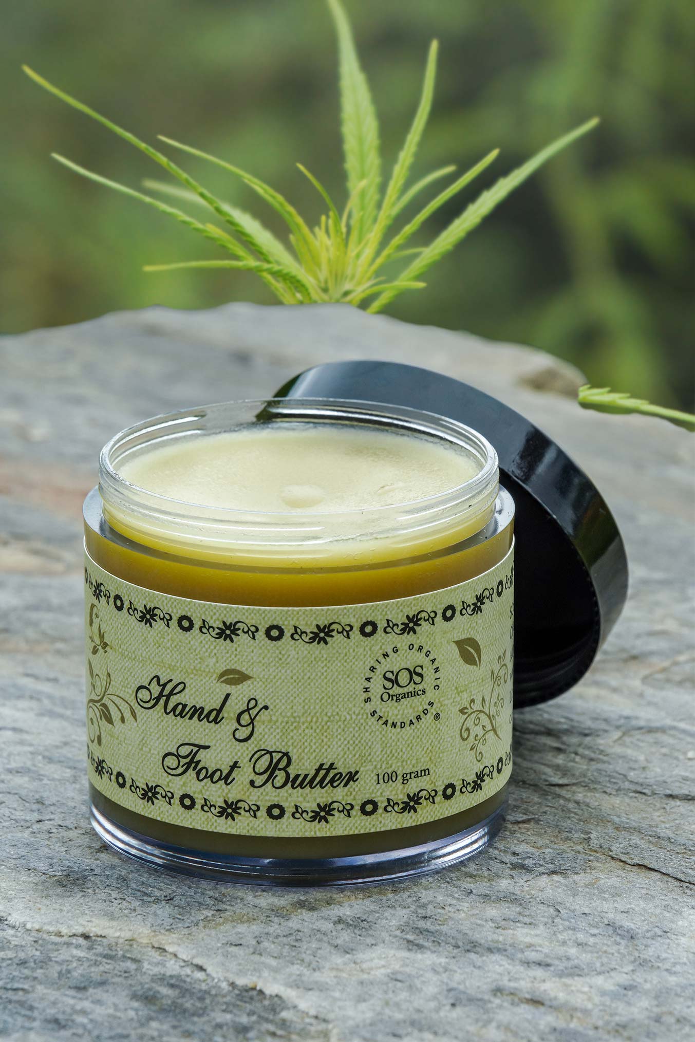 Hand &amp;amp; Foot Butter - SOS Organics - 100gm