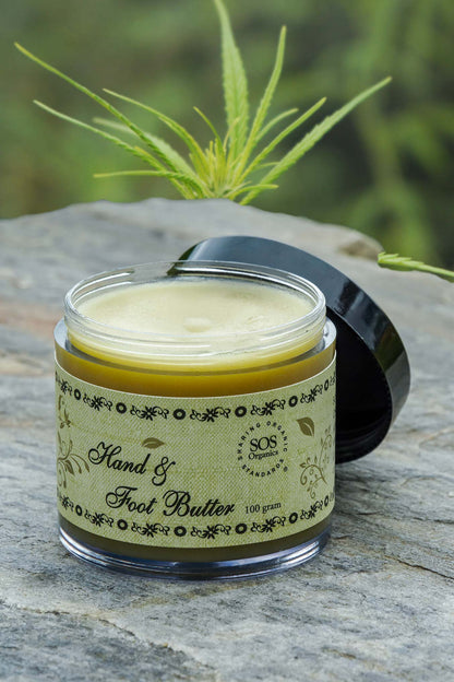 Hand &amp;amp; Foot Butter - SOS Organics - 100gm