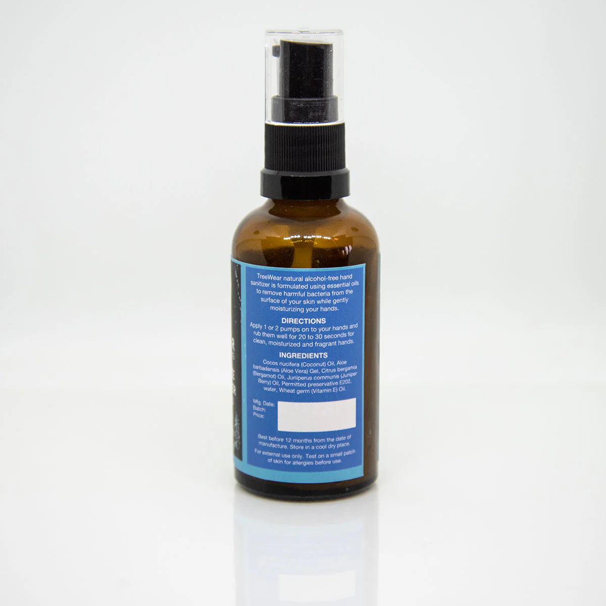 Hand Lotion | Natural Cleansing - Balanced Blend - Vegan, Non Toxic, Alcohol Free, Paraben Free &amp;amp; Sls Free - Treewear - 50ml
