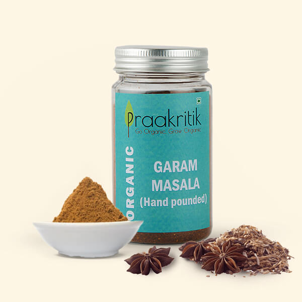 Garam Masala | Hand Pounded Garam Masala - Praakritik - 100gm