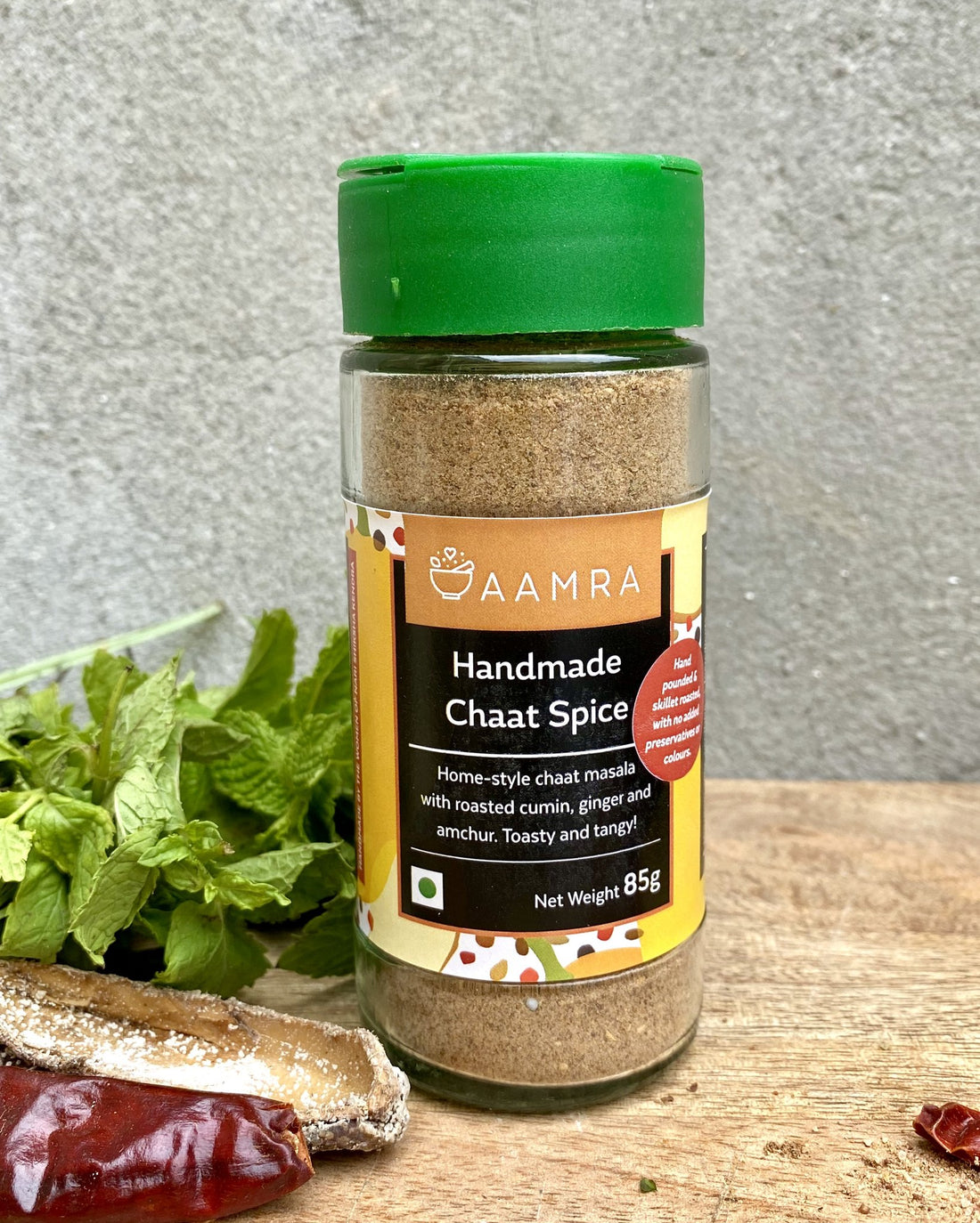 Handmade Chaat Spiced – Aamra – 85gm