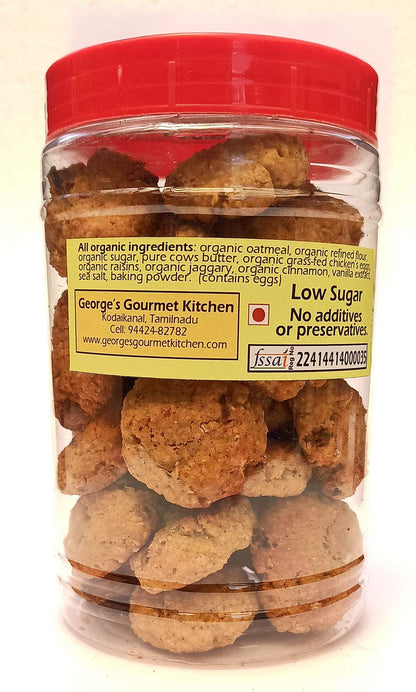 Cookies | Handmade Oatmeal Raisin Cookies – George’s Gourmet Kitchen - 250gm
