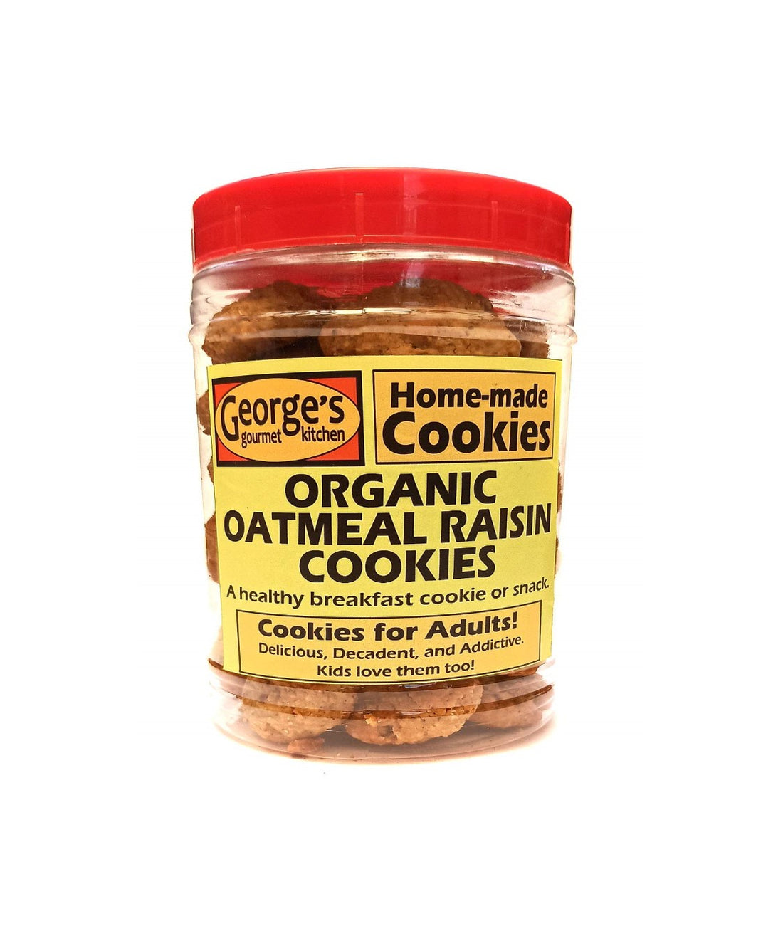 Cookies | Handmade Oatmeal Raisin Cookies – George’s Gourmet Kitchen - 250gm