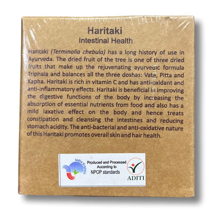 Haritaki Powder | (Intestinal Health) – Improving Digestive System – Aurospirul – 100gm