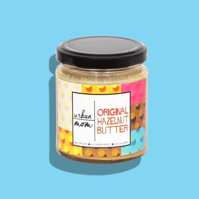 Hazelnut Butter | (Original) - Vegan, Gluten Free, Keto Friendly, High In Protein, Preservatives Free &amp; No Oil Food – Urban Mom – 160gm