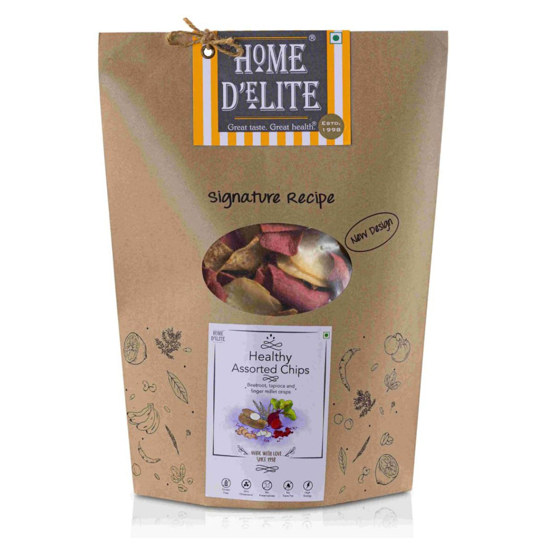 Chips | Healthy Assorted Chips - Gluten Free – Home D’elite – 220gm