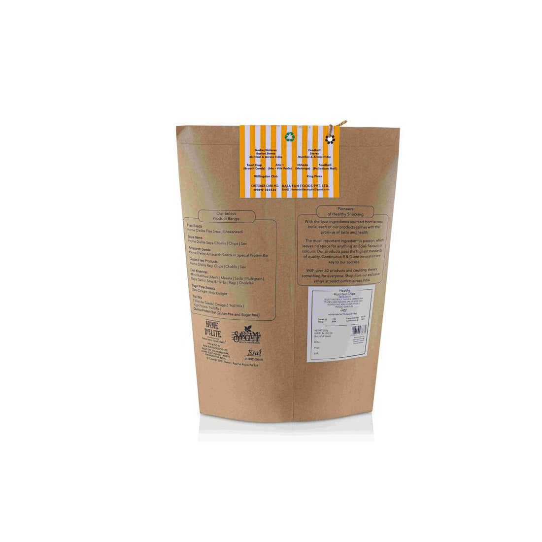 Chips | Healthy Assorted Chips - Gluten Free – Home D’elite – 220gm