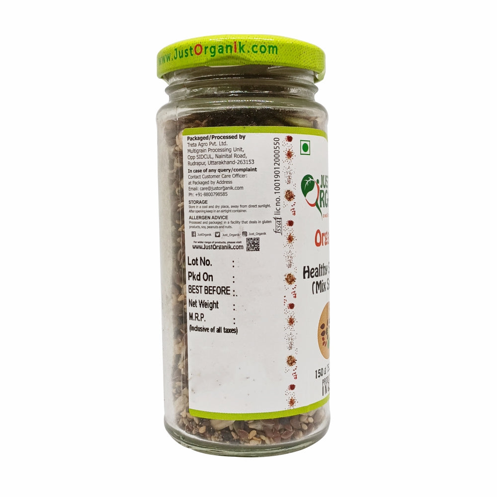 Healthy Seeding | (Mix Seeds) - USDA Organic - Just Organik – 150gm