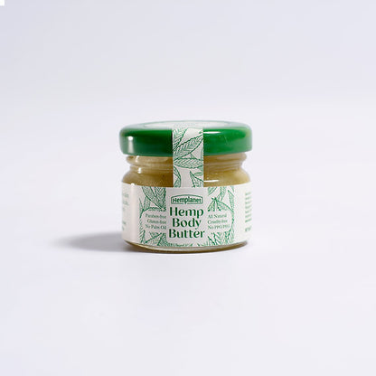 Balm | Hemp Body Butter - All Natural - Balances Oils In Your Skin And Provides Long Lasting Moisture - Gluten Free, Cruelty Free, Paraben Free &amp; No Palm Oil - Hemplanet - 30gm