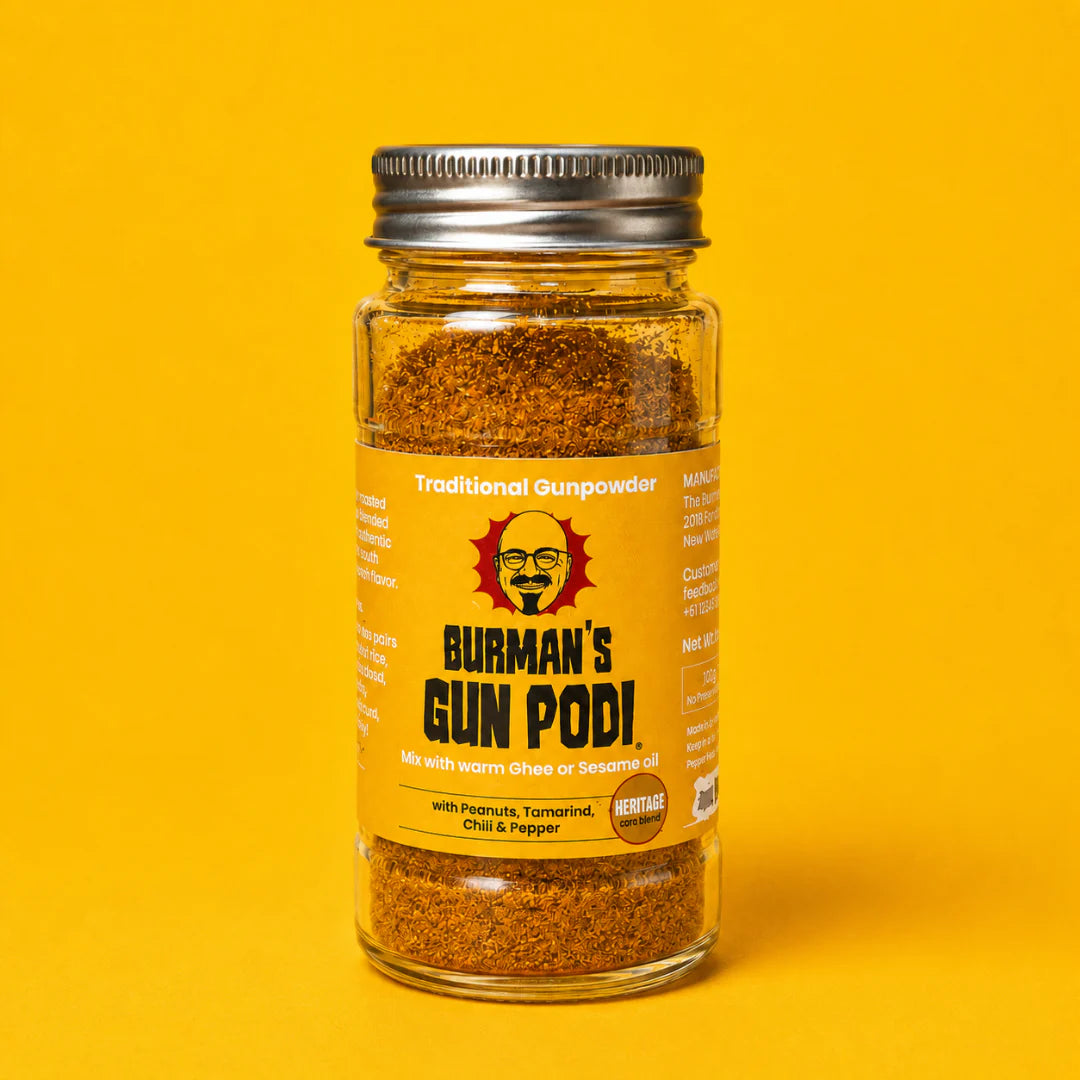 Spices | Heritage Traditional Mix with Peanuts, Tamarind, Chili &amp; Pepper- Gluten Free , Vegan-Natural Ingredients, No Onion -Gun Podi- 50gm
