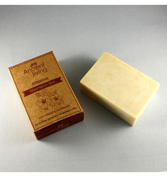 Shampoo Bar | Hibiscus Shampoo Bar - Anti Hairfall &amp; Conditioner – Ancient living - 100gm