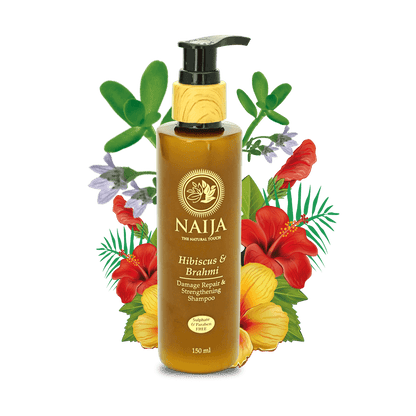 Hibiscus and Brahmi Shampoo (Hair Cleanser) – Naija – 200ml