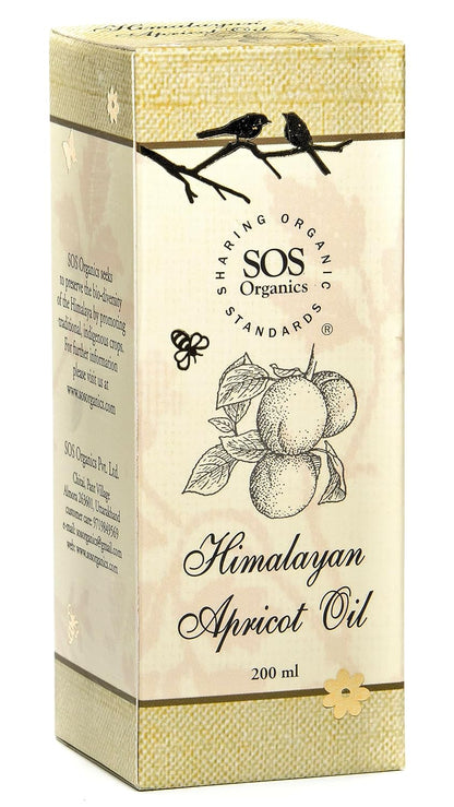 Himalayan Apricot Oil – SOS Organics – 100ml