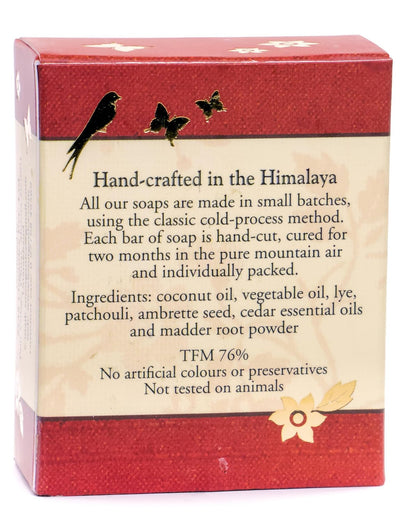 Himalayan Cedar Luxury Bath Soap - SOS Organics - 100gm
